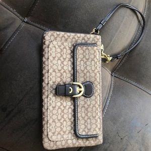 Coach wristlet